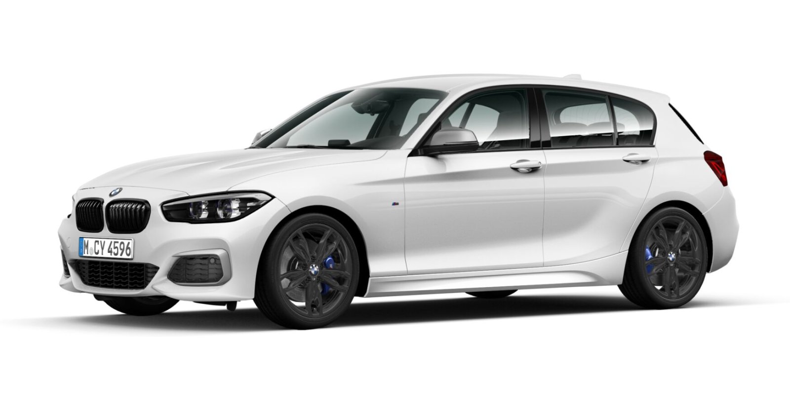 BMW BMW 1er in Weiß von vorne BMW BMW 1er in Weiß von vorne