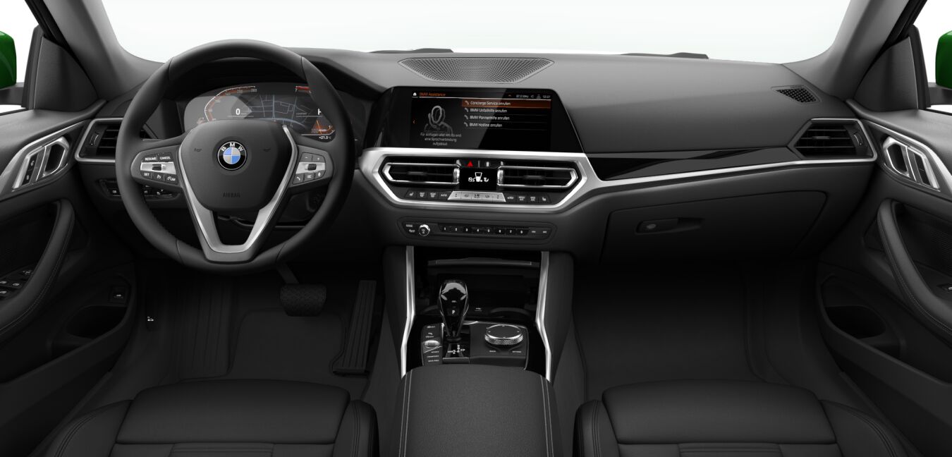 BMW BMW 4er im Innenraum von vorne BMW BMW 4er im Innenraum von vorne
