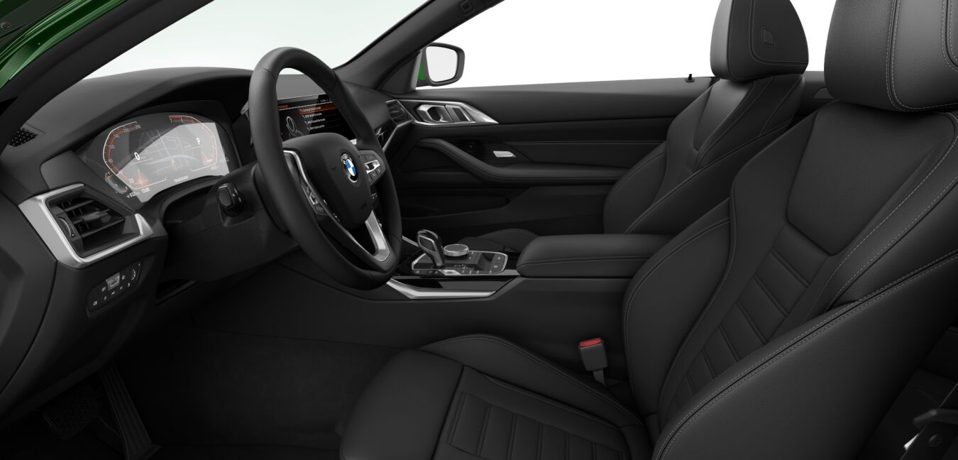 BMW BMW 4er im Innenraum seitlich BMW BMW 4er im Innenraum seitlich