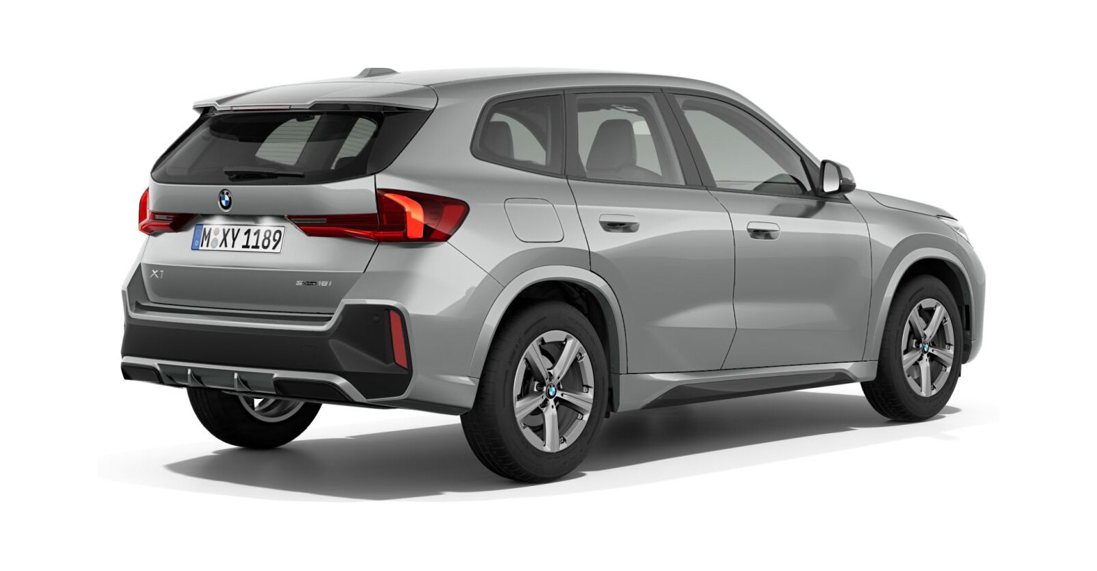 BMW BMW X in Grau von hinten BMW BMW X in Grau von hinten