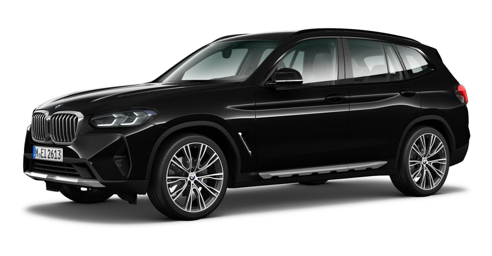 BMW BMW X in Schwarz von vorne BMW BMW X in Schwarz von vorne
