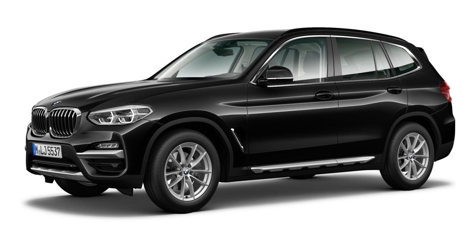 BMW BMW X in Schwarz von vorne BMW BMW X in Schwarz von vorne