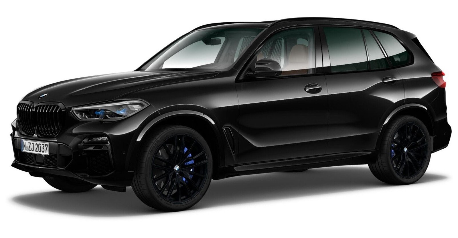 BMW BMW X in Schwarz von vorne BMW BMW X in Schwarz von vorne