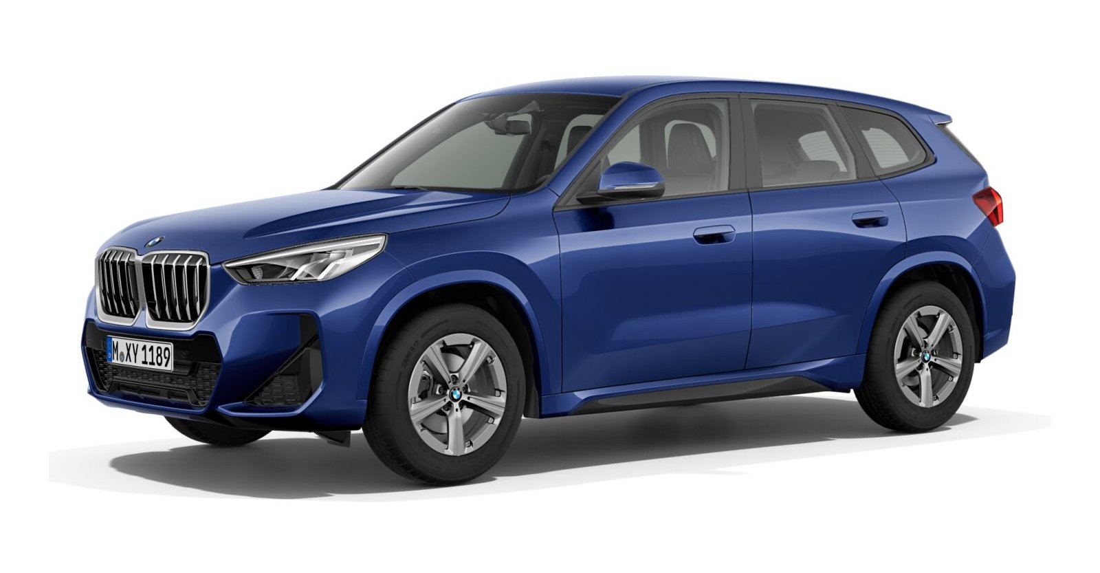 BMW BMW X in Blau von vorne BMW BMW X in Blau von vorne