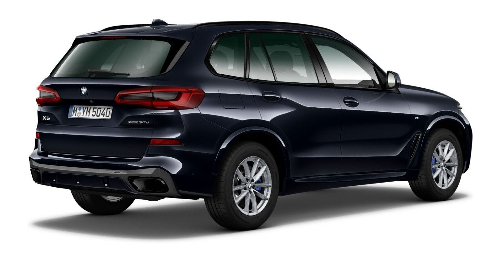BMW BMW X in Schwarz von hinten BMW BMW X in Schwarz von hinten
