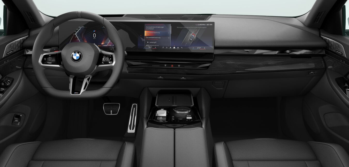 BMW BMW 5er im Innenraum von vorne BMW BMW 5er im Innenraum von vorne