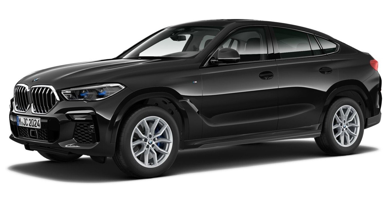 BMW BMW X in Schwarz von vorne BMW BMW X in Schwarz von vorne