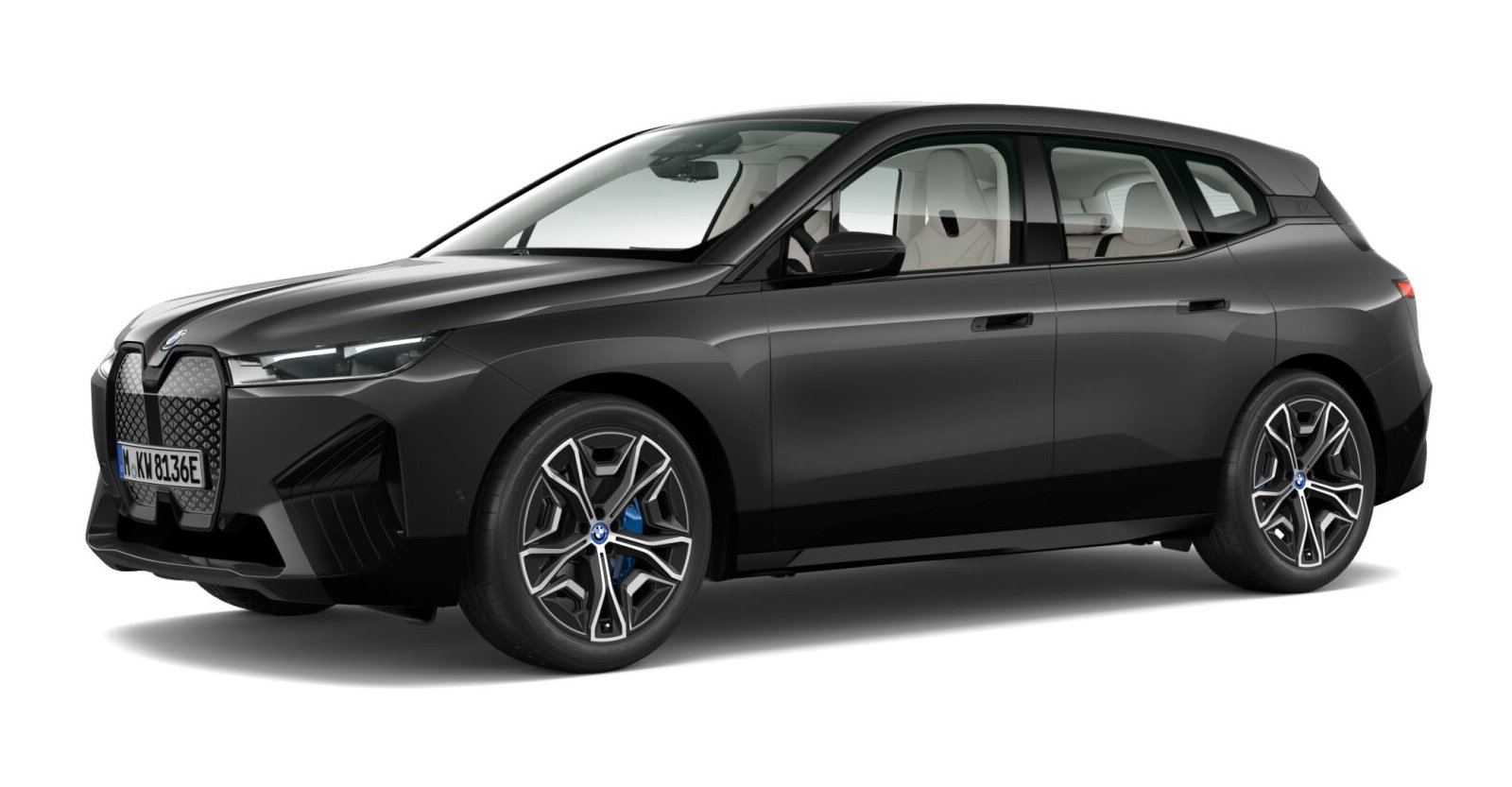 BMW BMW I in Grau von vorne BMW BMW I in Grau von vorne