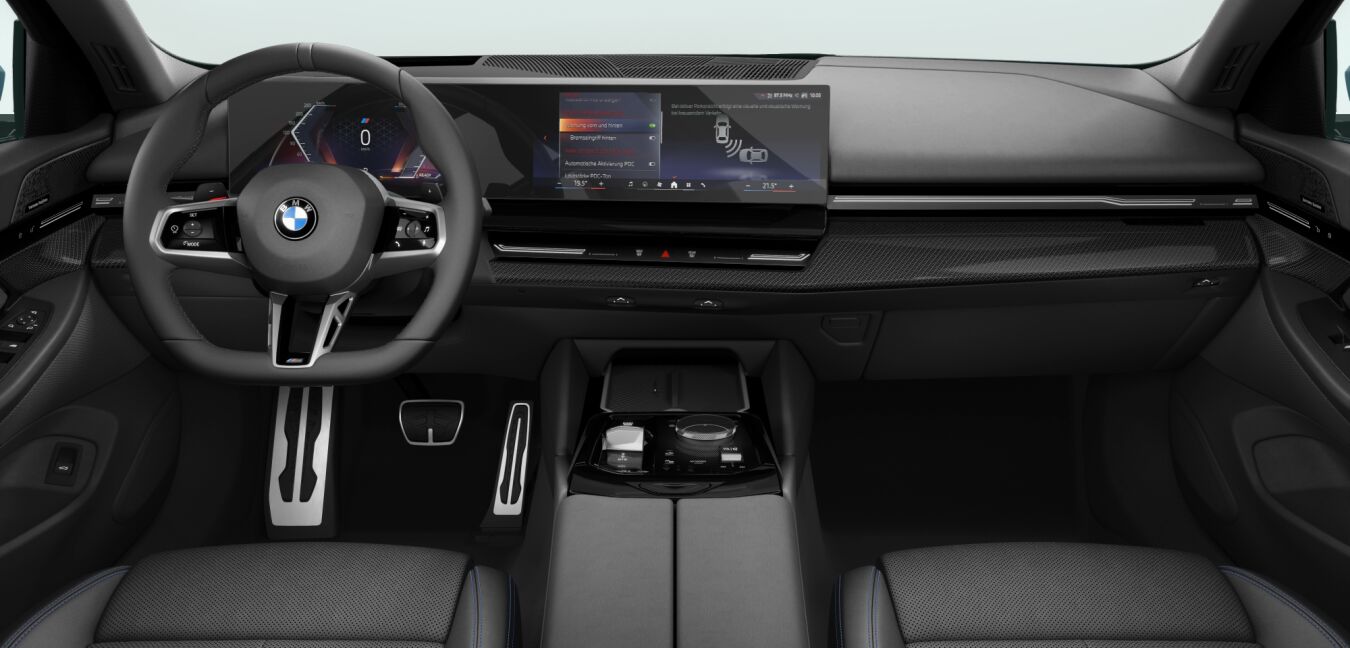 BMW BMW 5er im Innenraum von vorne BMW BMW 5er im Innenraum von vorne