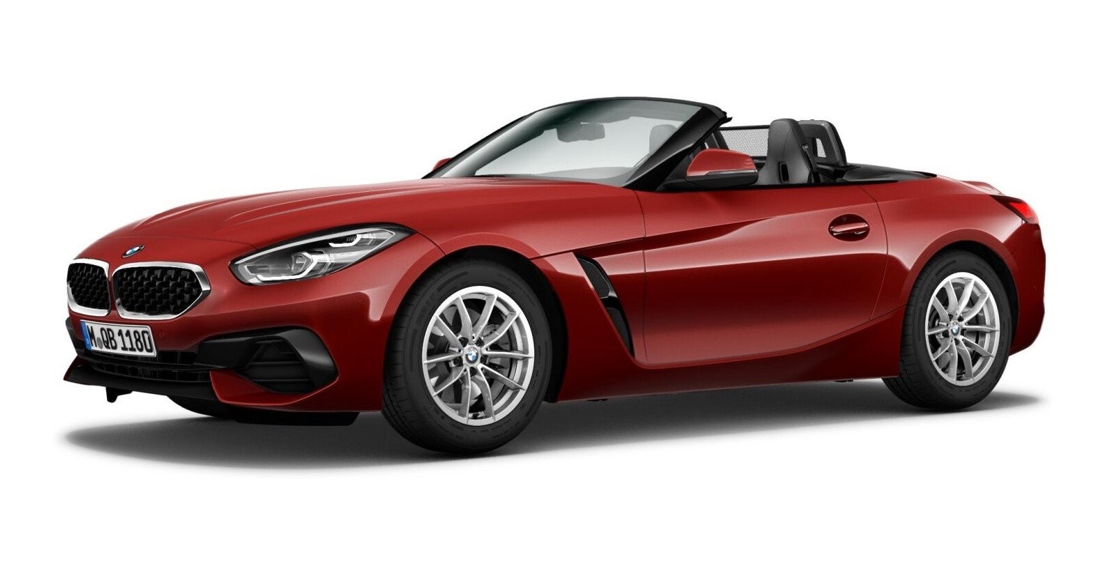BMW BMW Z in Rot von vorne BMW BMW Z in Rot von vorne