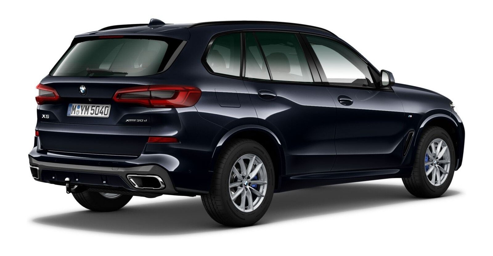 BMW BMW X in Schwarz von hinten BMW BMW X in Schwarz von hinten