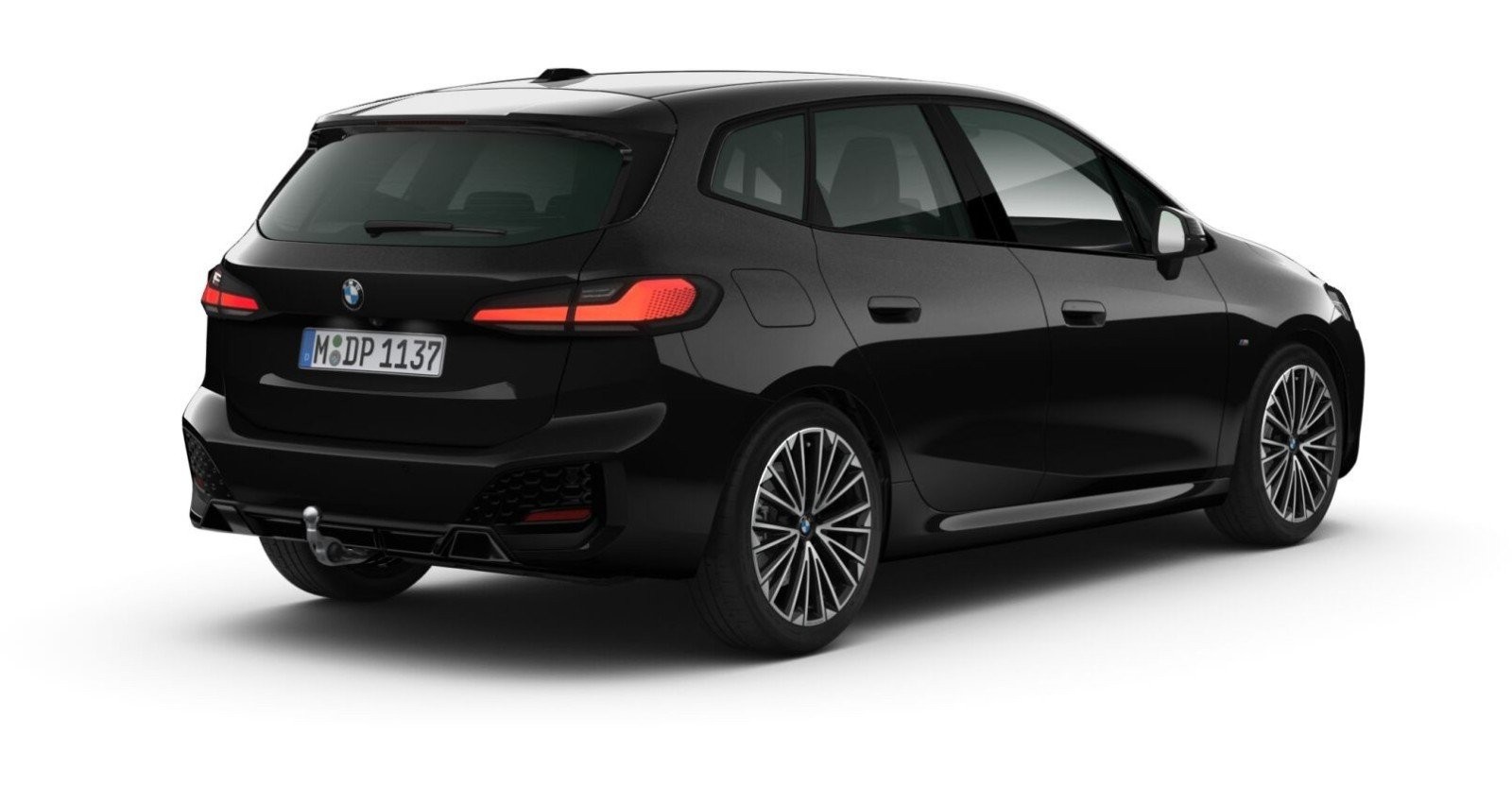 BMW BMW 2er in Schwarz von hinten BMW BMW 2er in Schwarz von hinten