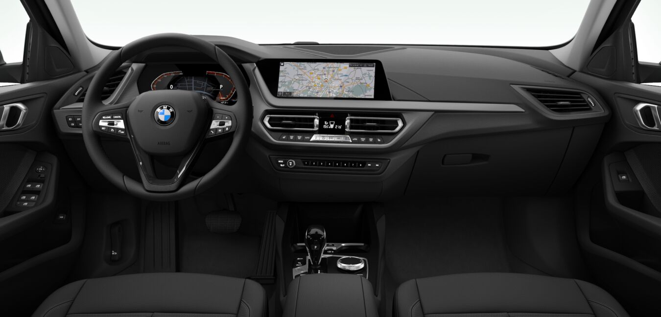 BMW BMW 1er im Innenraum von vorne BMW BMW 1er im Innenraum von vorne