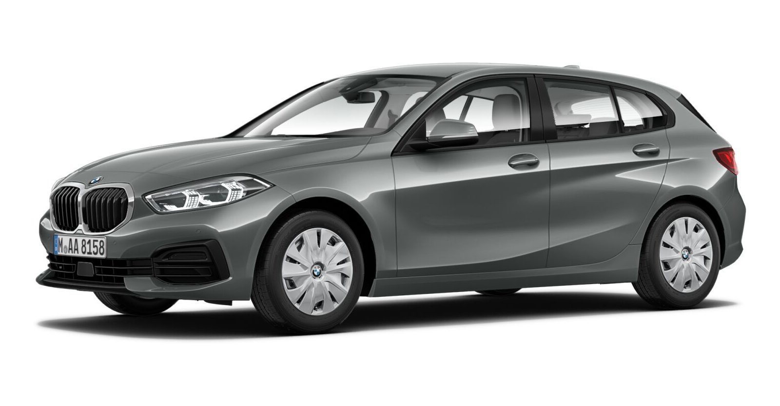BMW BMW 1er in Grau von vorne BMW BMW 1er in Grau von vorne