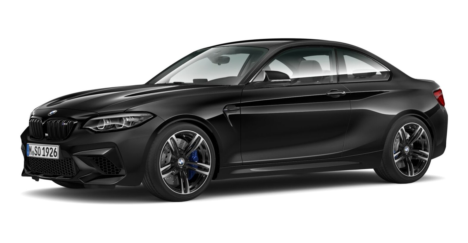 BMW BMW M in Schwarz von vorne BMW BMW M in Schwarz von vorne