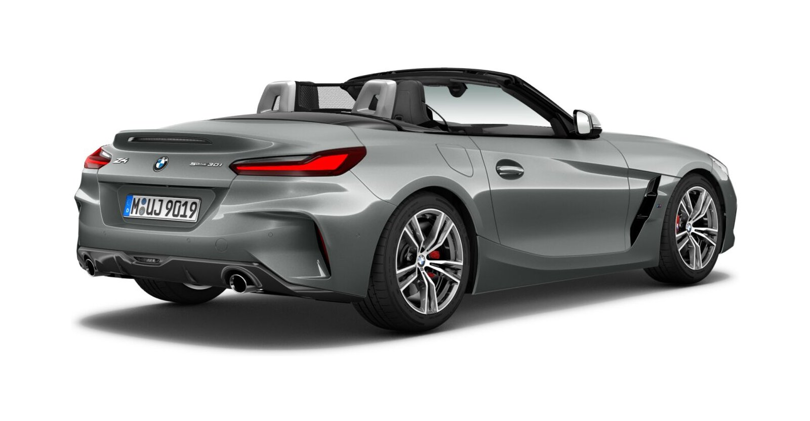BMW BMW Z in Grau von hinten BMW BMW Z in Grau von hinten