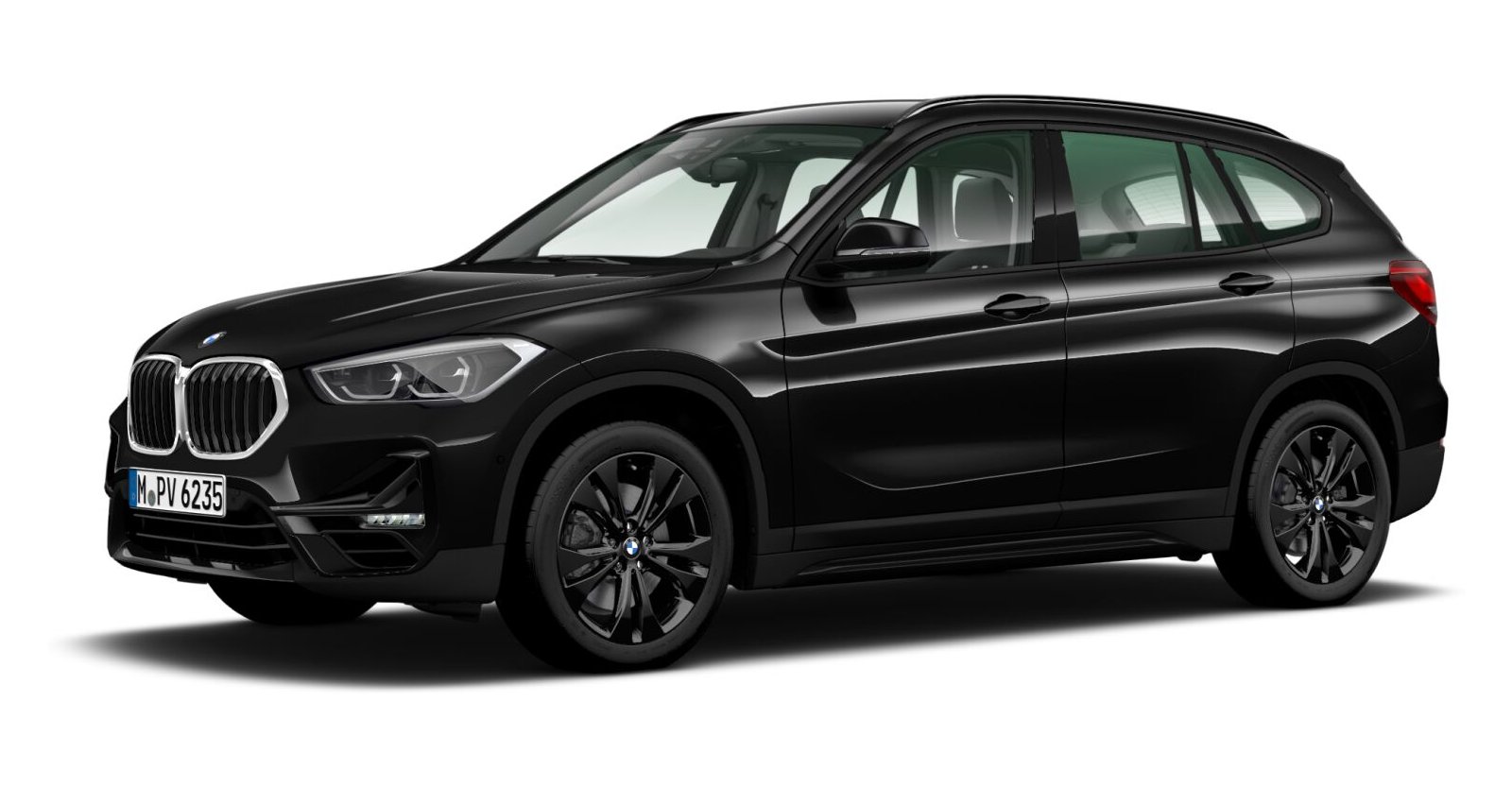 BMW BMW X in Schwarz von vorne BMW BMW X in Schwarz von vorne