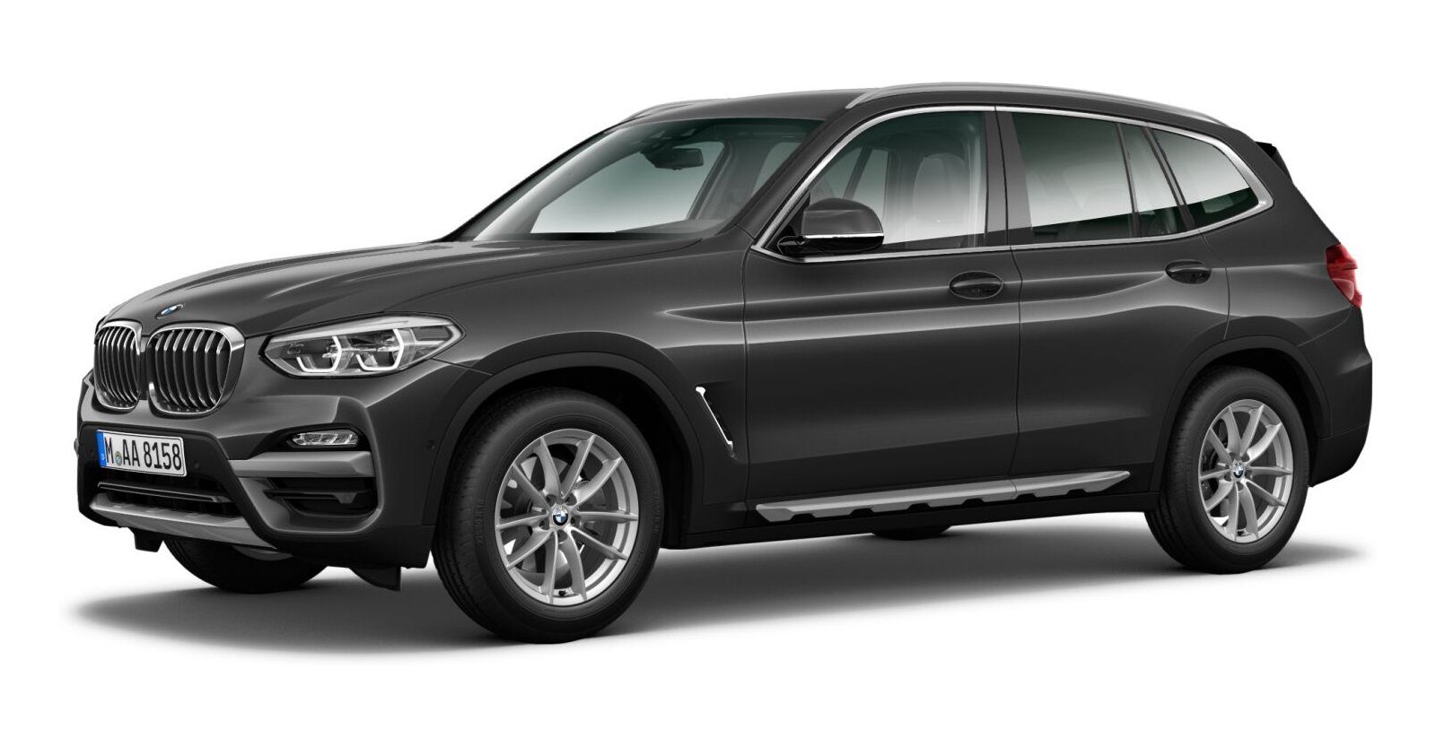 BMW BMW X in Grau von vorne BMW BMW X in Grau von vorne