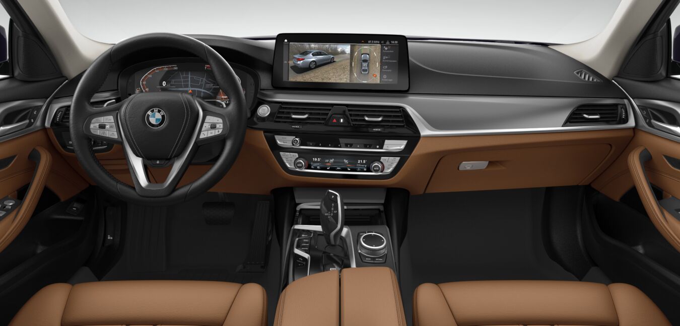 BMW BMW 5er im Innenraum von vorne BMW BMW 5er im Innenraum von vorne