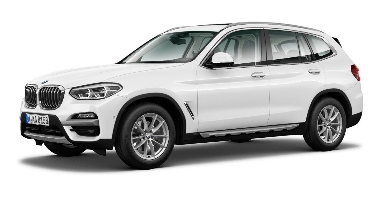 BMW BMW X in Weiß von vorne BMW BMW X in Weiß von vorne