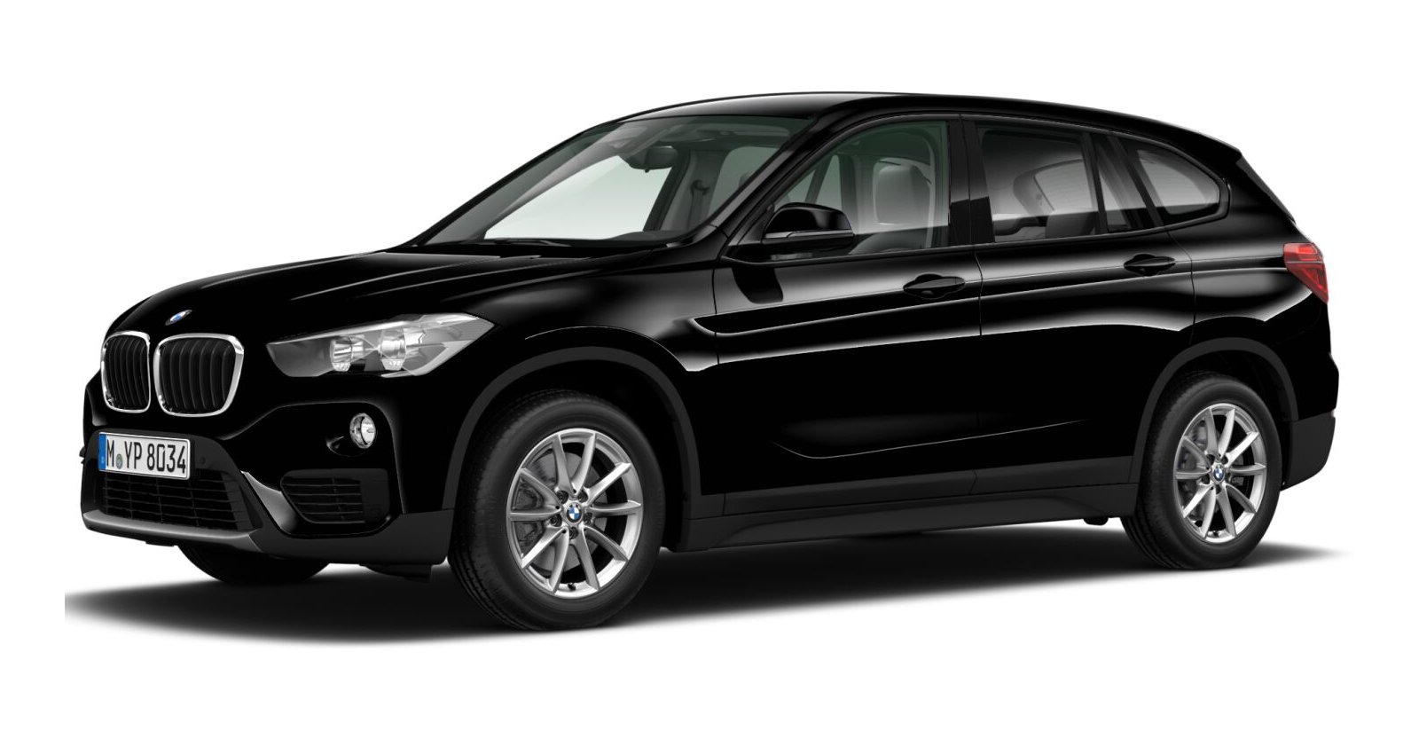 BMW BMW X in Schwarz von vorne BMW BMW X in Schwarz von vorne