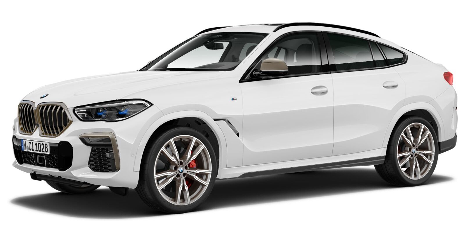 BMW BMW X in Weiß von vorne BMW BMW X in Weiß von vorne