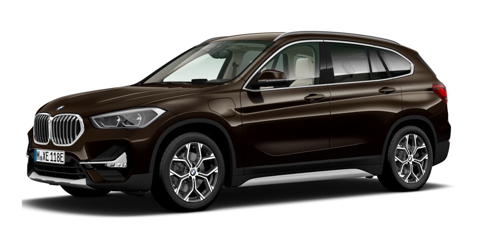 BMW BMW X in Braun von vorne BMW BMW X in Braun von vorne