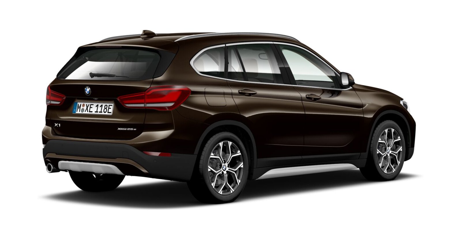 BMW BMW X in Braun von hinten BMW BMW X in Braun von hinten