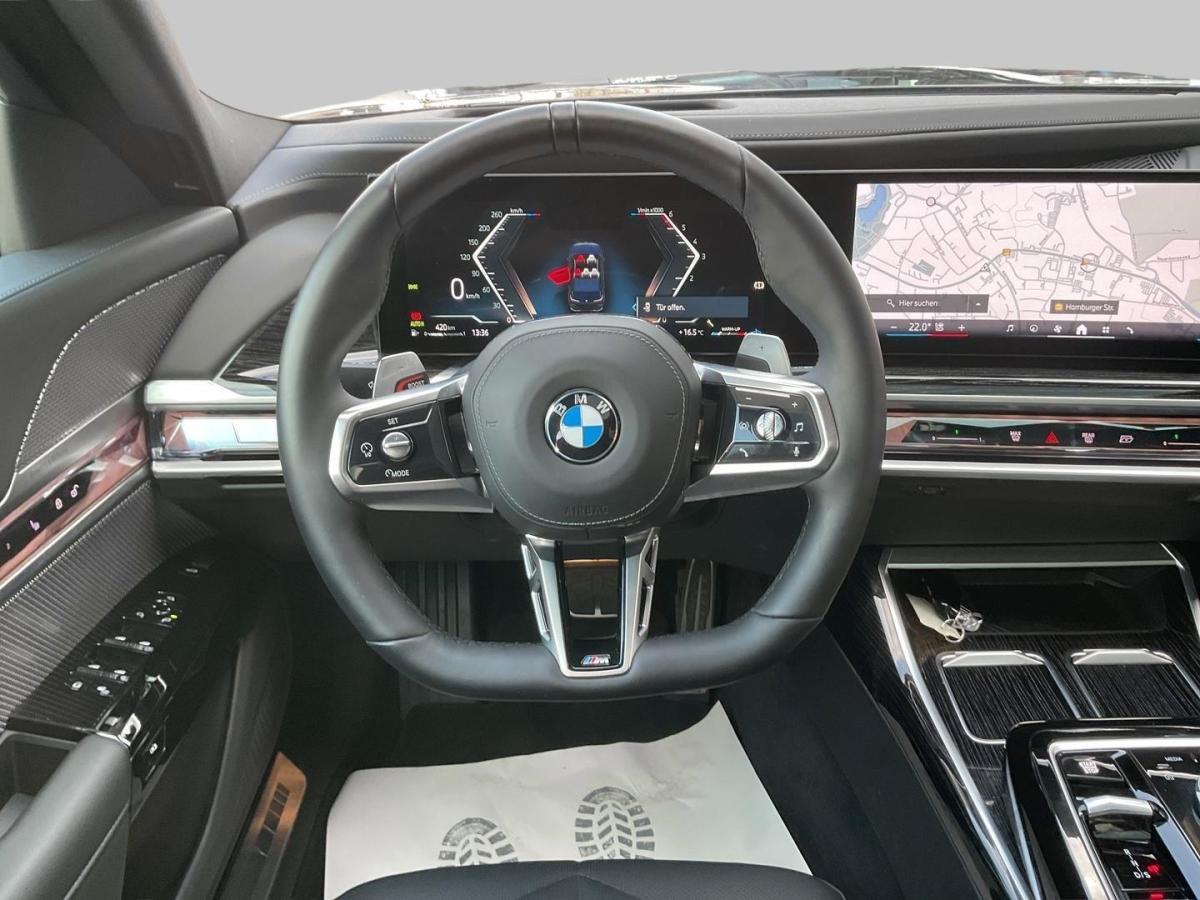 BMW 740d xDrive Limousine im Innenraum