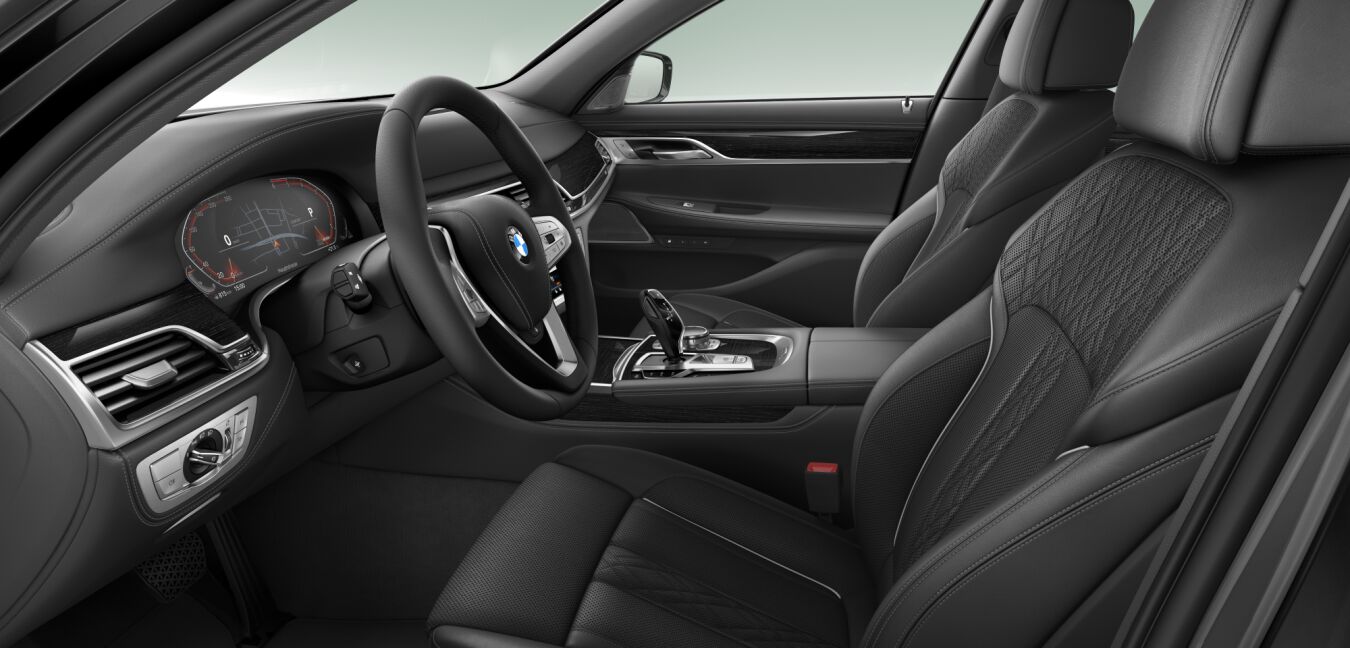 BMW BMW 7er im Innenraum seitlich BMW BMW 7er im Innenraum seitlich
