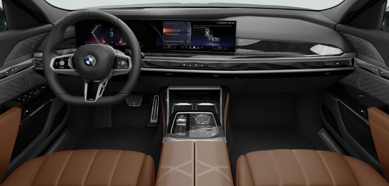 BMW BMW 7er im Innenraum von vorne BMW BMW 7er im Innenraum von vorne