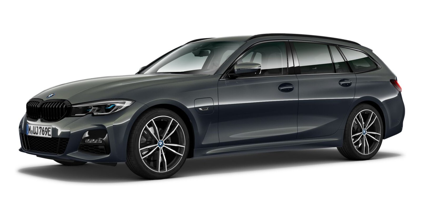 BMW BMW 3er in Grau von vorne BMW BMW 3er in Grau von vorne