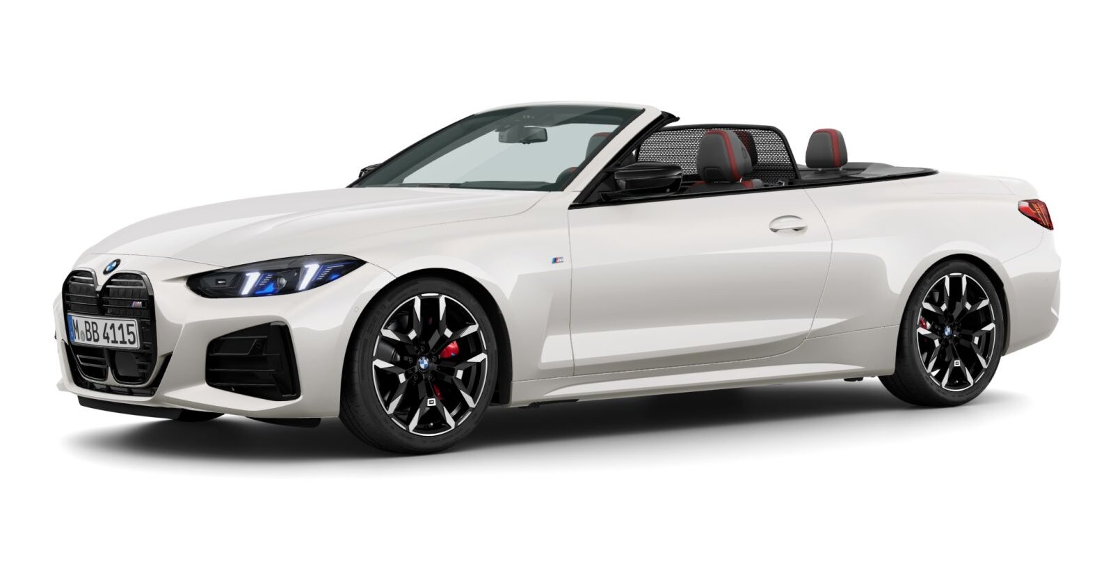 BMW BMW 4er in Weiß von vorne BMW BMW 4er in Weiß von vorne