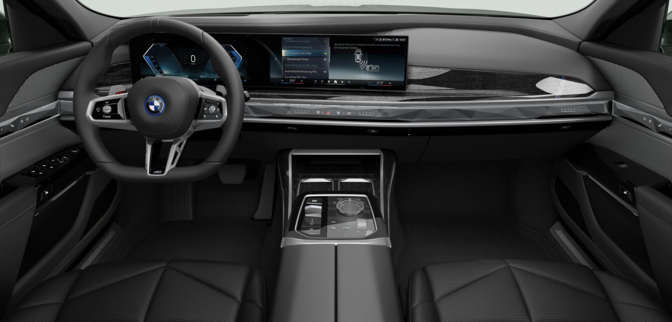BMW BMW 7er im Innenraum von vorne