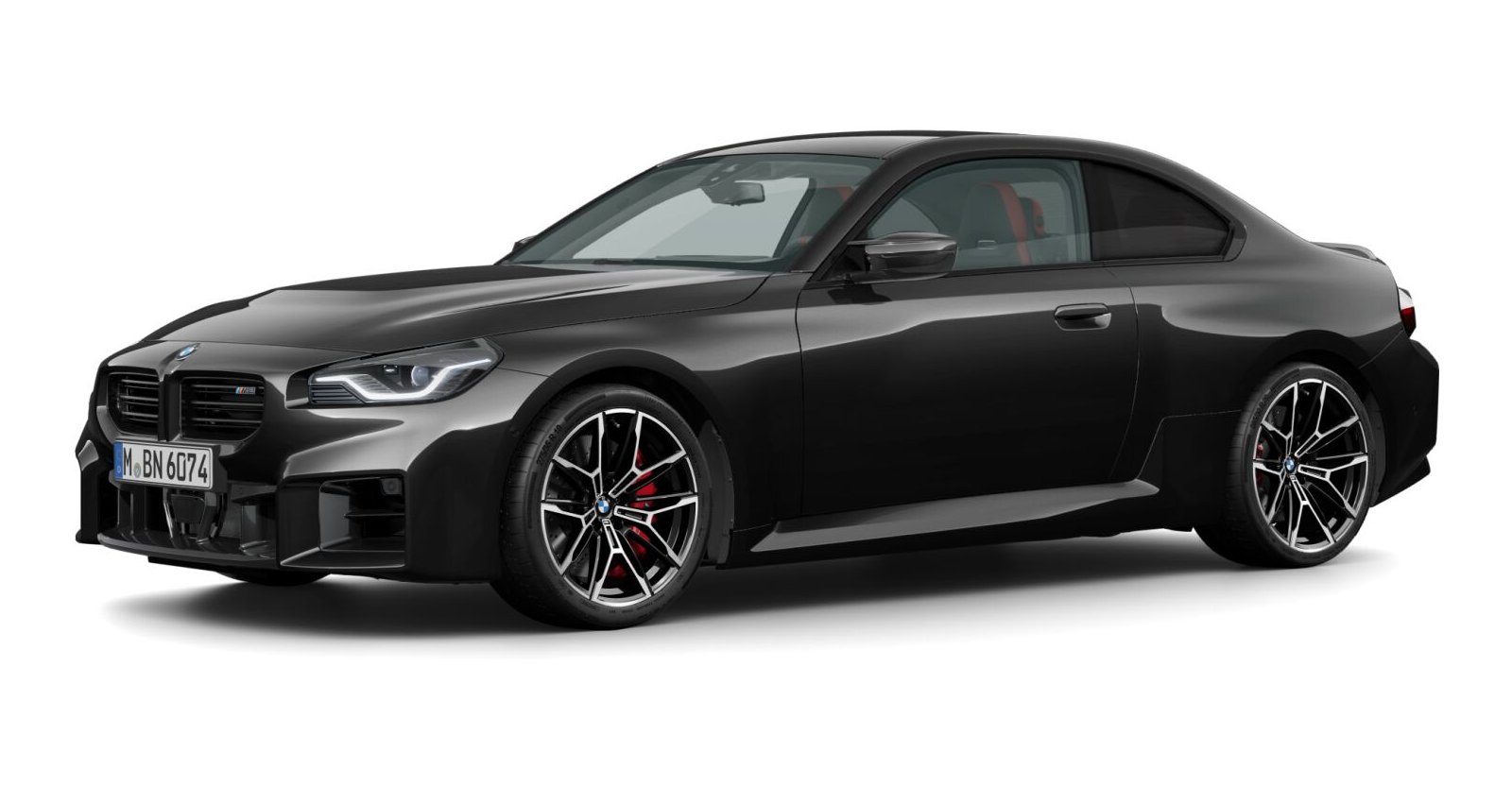 BMW BMW M in Schwarz von vorne BMW BMW M in Schwarz von vorne