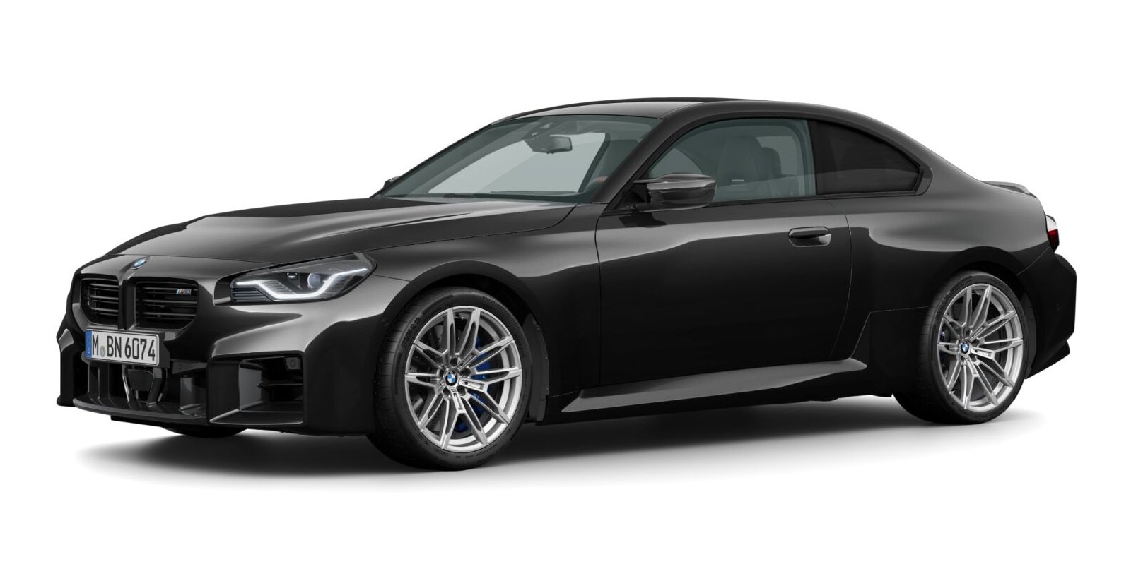 BMW BMW M in Schwarz von vorne BMW BMW M in Schwarz von vorne