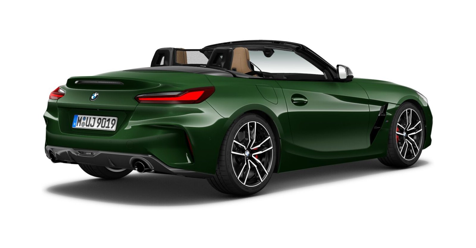 BMW BMW Z in Grün von hinten