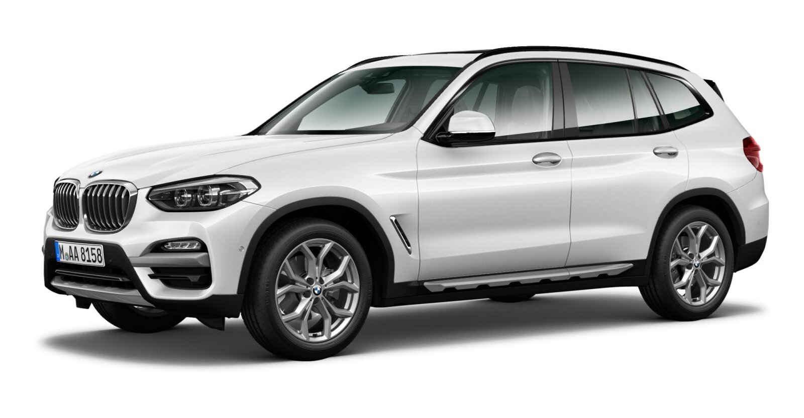 BMW BMW X in Weiß von vorne BMW BMW X in Weiß von vorne