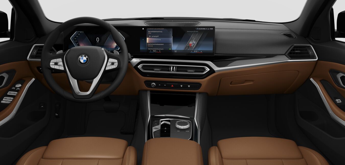 BMW BMW 3er im Innenraum von vorne BMW BMW 3er im Innenraum von vorne