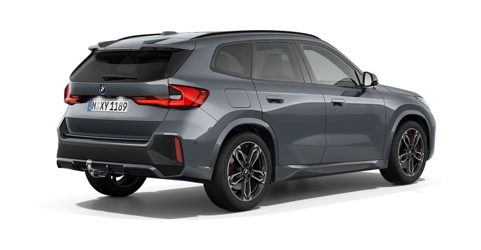 BMW BMW X in Grau von hinten BMW BMW X in Grau von hinten