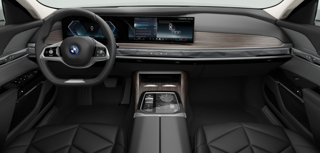 BMW BMW I im Innenraum von vorne