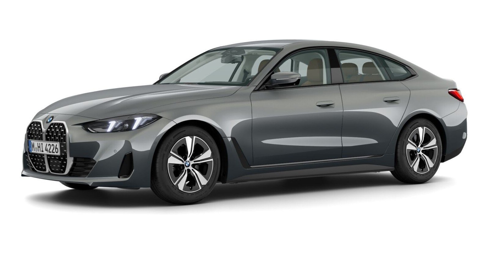 BMW BMW 4er in Grau von vorne BMW BMW 4er in Grau von vorne