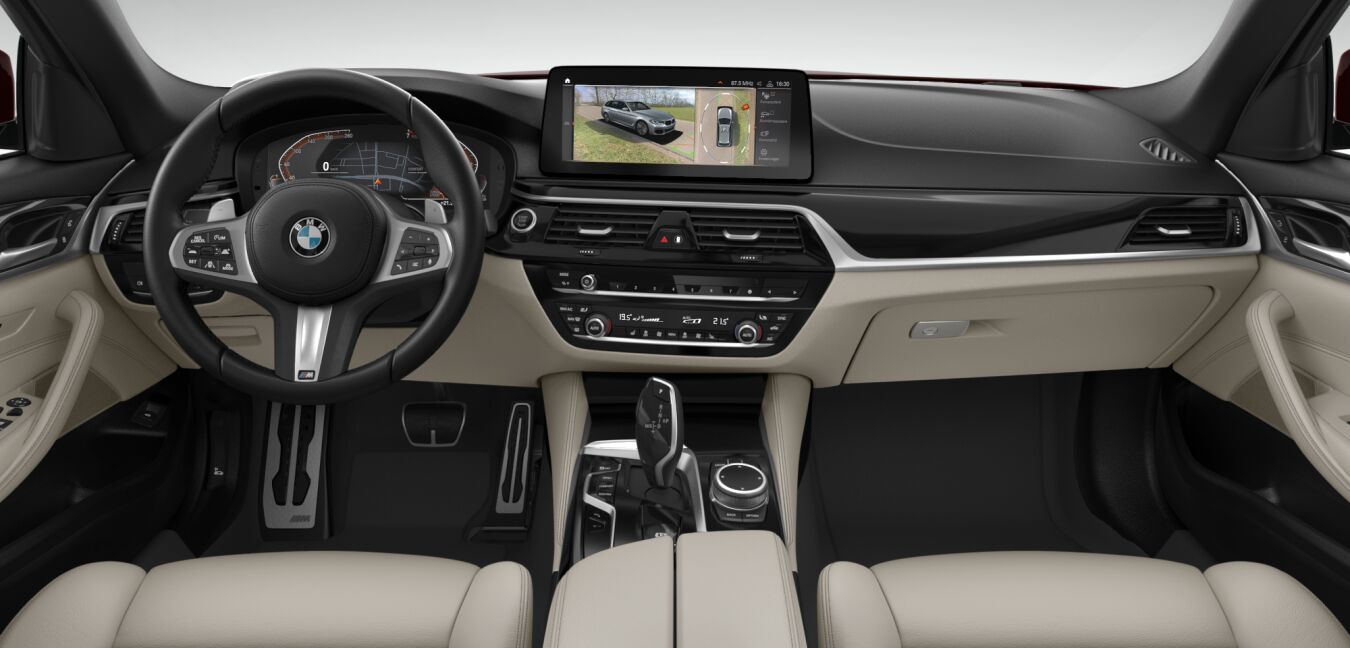 BMW BMW 5er im Innenraum von vorne BMW BMW 5er im Innenraum von vorne