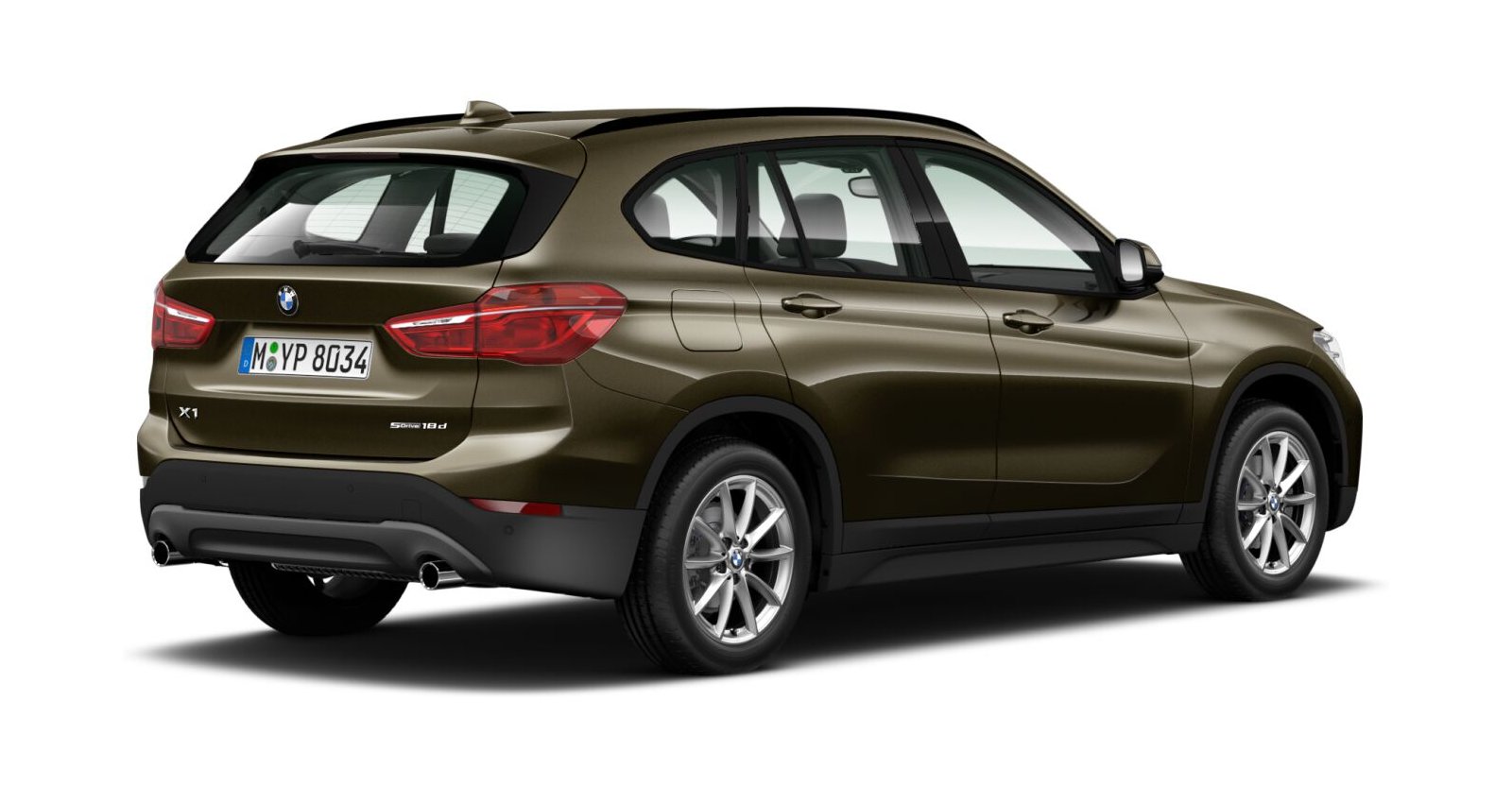 BMW BMW X in Braun von hinten BMW BMW X in Braun von hinten
