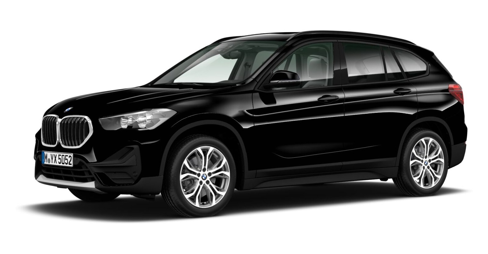 BMW BMW X in Schwarz von vorne BMW BMW X in Schwarz von vorne