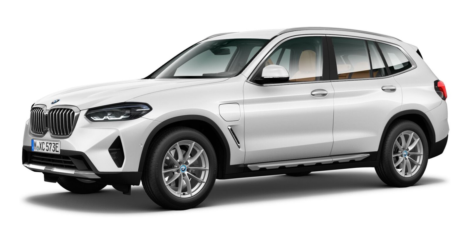 BMW BMW X in Weiß von vorne BMW BMW X in Weiß von vorne