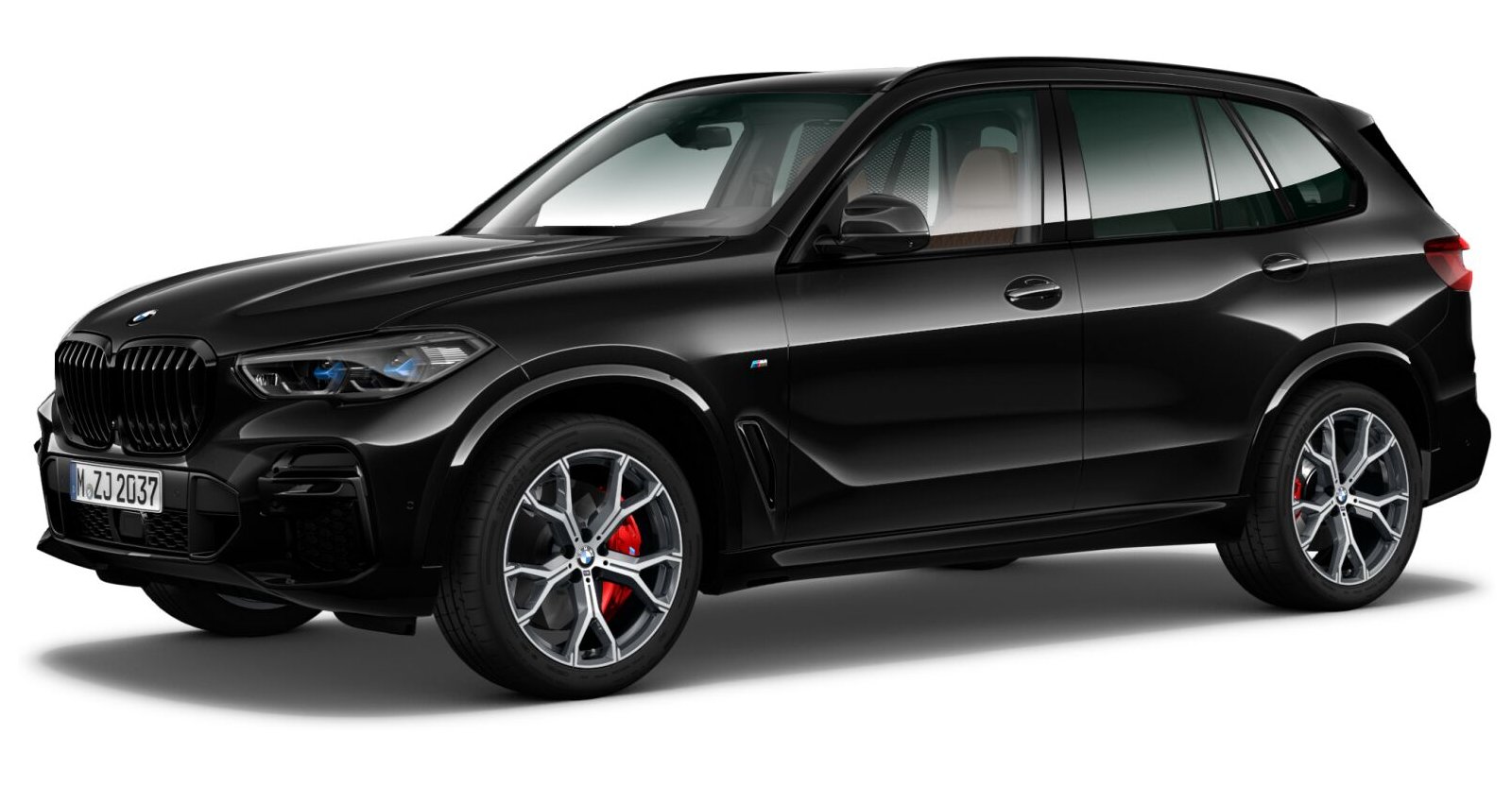 BMW BMW X in Schwarz von vorne BMW BMW X in Schwarz von vorne