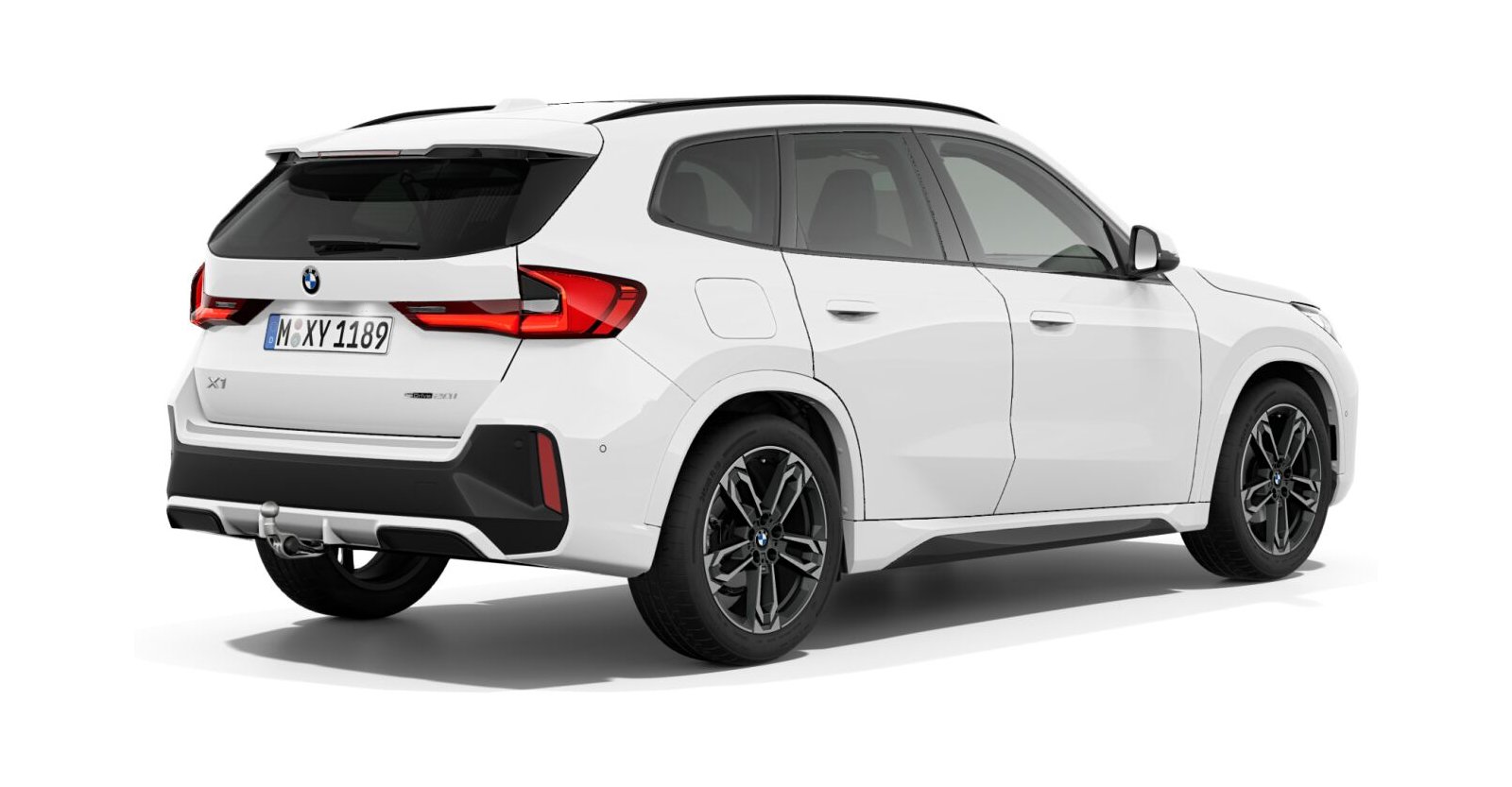 BMW BMW X in Weiß von hinten