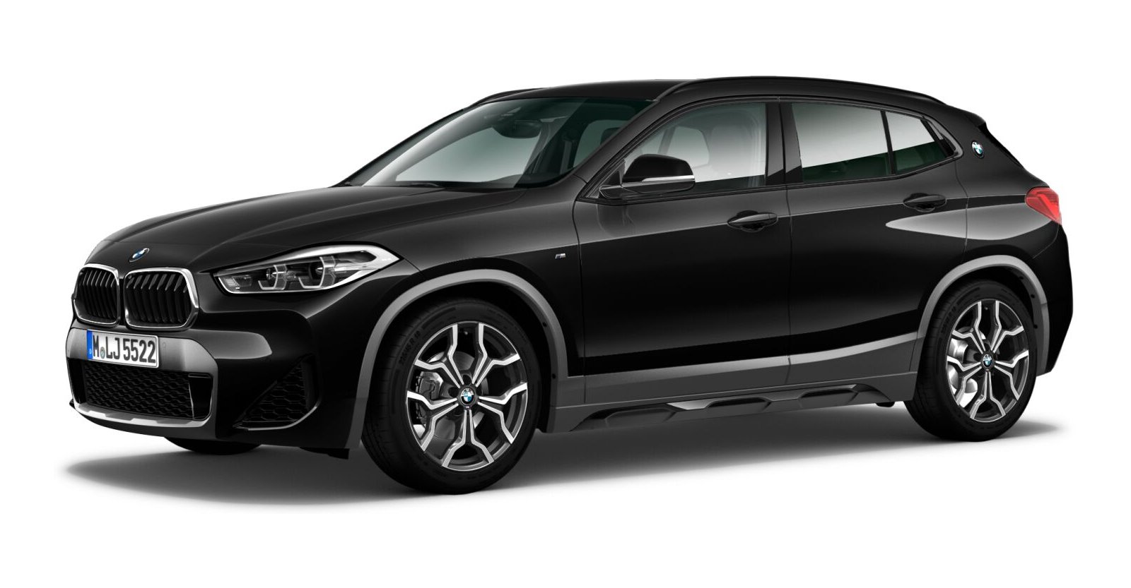 BMW BMW X in Schwarz von vorne BMW BMW X in Schwarz von vorne