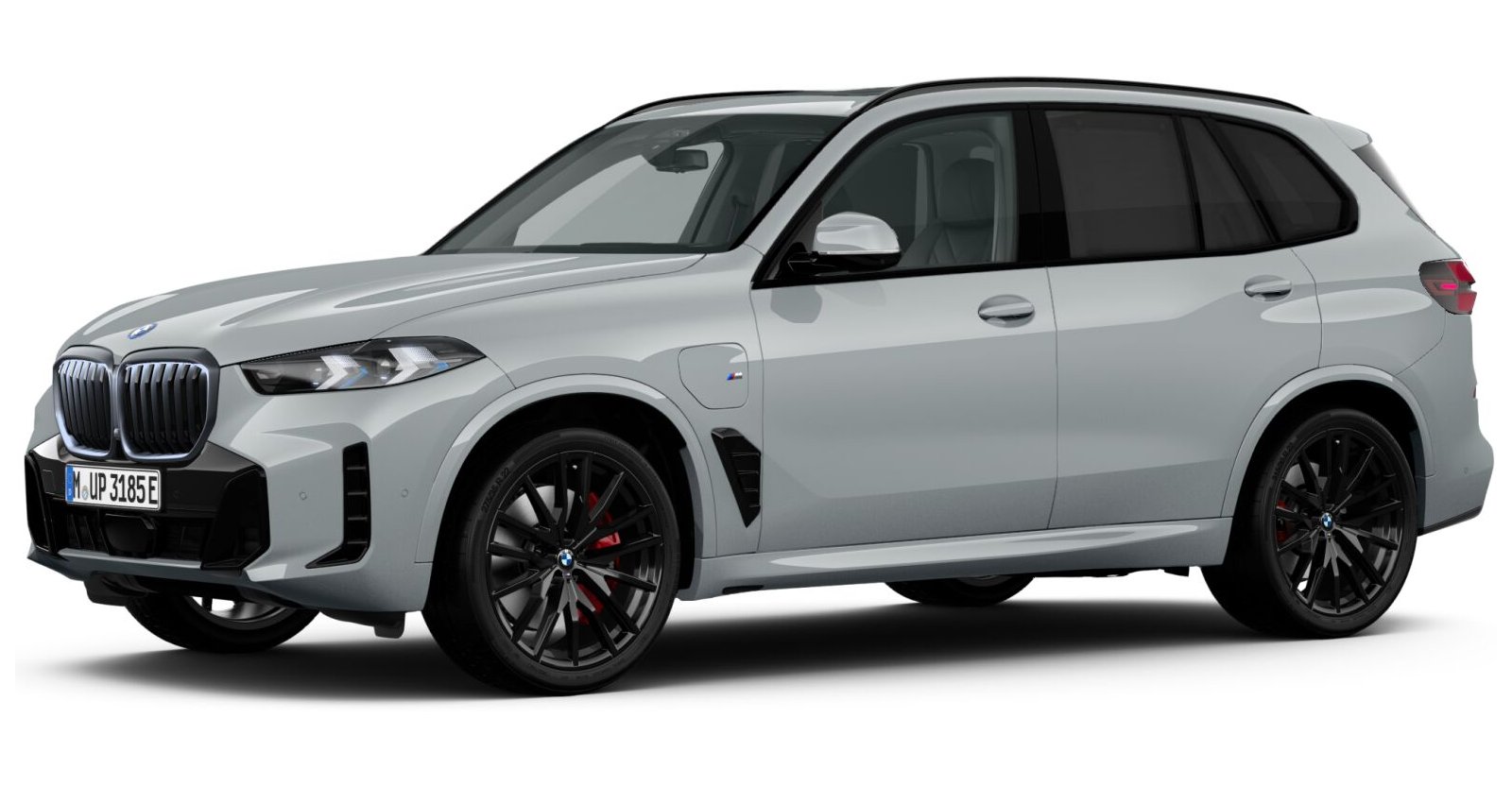 BMW X5 xDrive50e in Grau von vorne BMW X5 xDrive50e in Grau von vorne